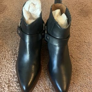 Frye Modern Harness Chelsea Booties